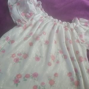 Floral express blouse